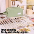 thumbnail image 5 of Bcylexb Large Capacity Pencil Pouch, Pencil Case with Handle Zipper Stationery Bag with Multi Compartments for Students Adult, 5 of 6