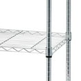 thumbnail image 6 of Clerance! 5 Tier Steel Wire Shelving Unit on Wheels,Chrome Shelves for Garage Kitchen Living Room,Heavy Duty Shelving Rack, 23.2 x 13.8 x 72 inch (L x W x H), 6 of 7