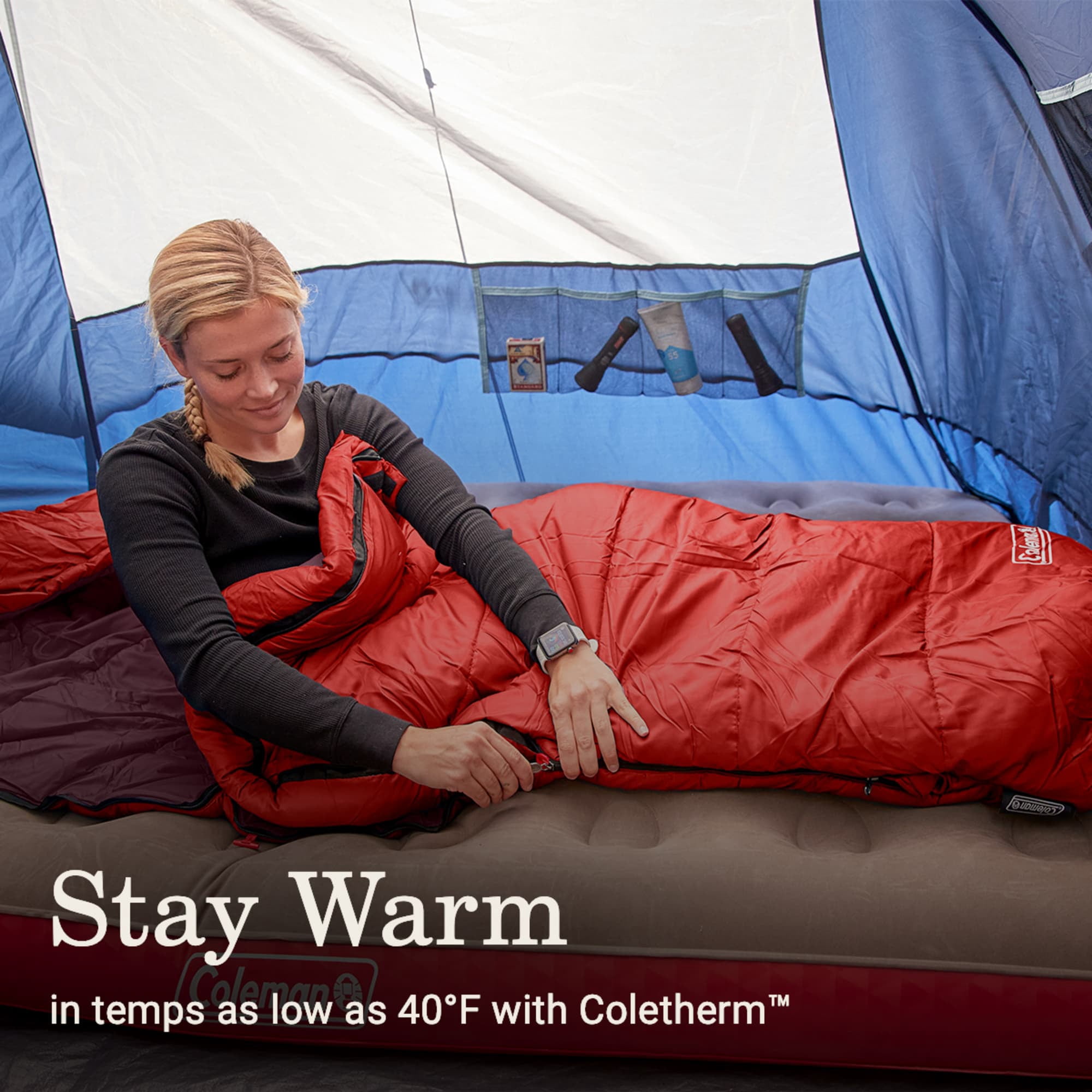 Coleman Tidelands 40° Mummy Insulated Sleeping Bag