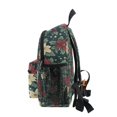 thumbnail image 4 of FORMRS School Backpack with Front Zippered Pocket 12" Student Travel Daypack, Christmas Holly Leaves, 4 of 6
