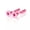 Pink, variant on 1 Pair Stainless Steel Punk Black Earrings Stud Piercing Men Hoop Gothic Unisex-Pink