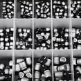 thumbnail image 1 of Juego surtido de arandelas planas de acero inoxidable 304 de 900 piezas, M3 M4 M5 M6 M8 M10 A3 Arandela plana para tornillos de sellado Anillos de sellado - Viene con caja Ormromra, 1 of 8