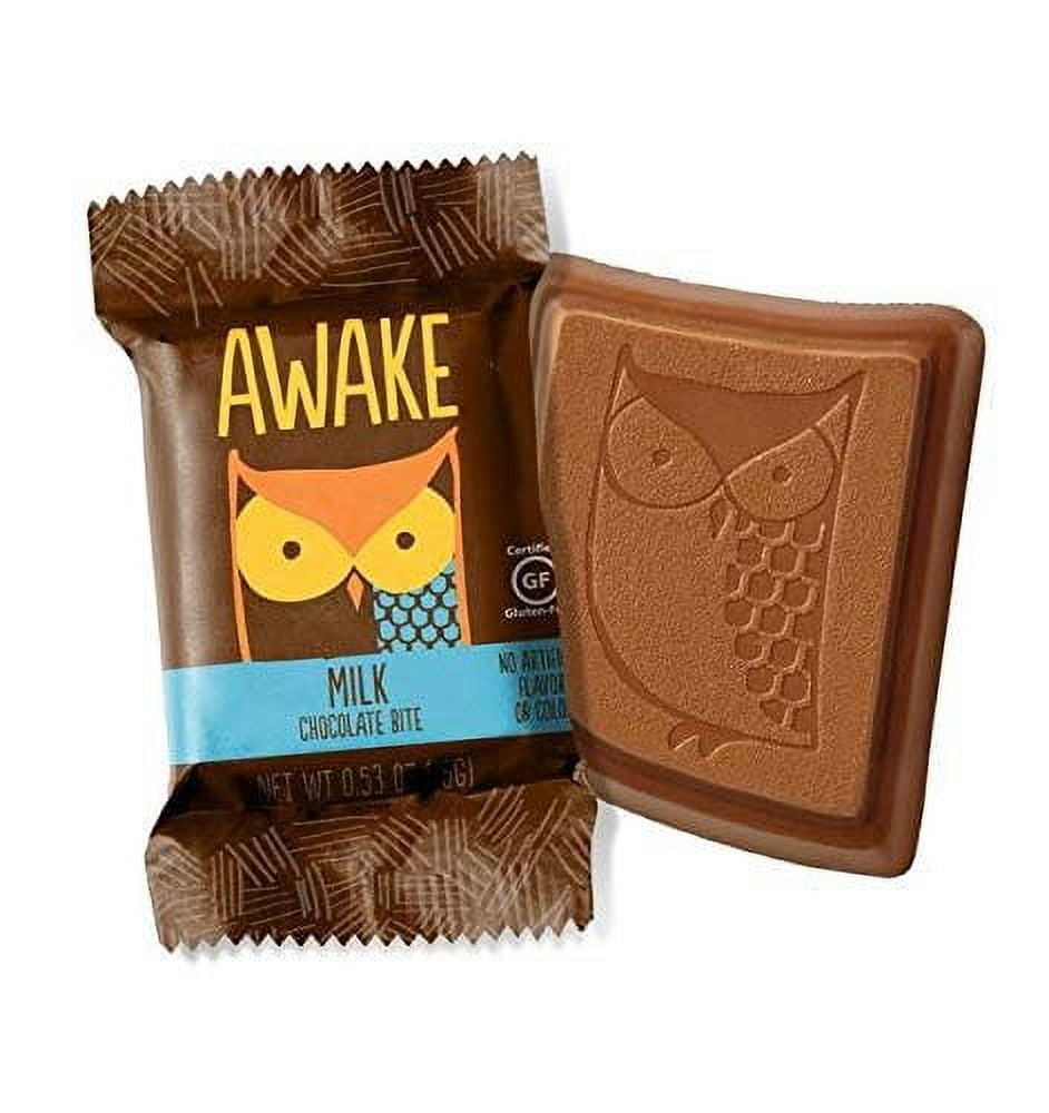 Awake Caffeinated Chocolate Energy Bites Gift Box 30 count Milk Chocolate