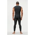 thumbnail image 4 of DEVOPS 3 Pack Men's Athletic Compression Shirts Sleeveless (2X-Large, Black/Black/Black), 4 of 7