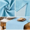 thumbnail image 4 of Mode Light Brown Table Runner, Seasonal Fall Washable Kitchen Dining Table Decoration for Home Party Decor 13x72 Inch, 4 of 14