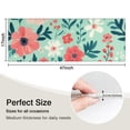 thumbnail image 5 of Pioneer Flower Floral Print Pattern Kitchen Rug Mat,Kitchen Runner Rugs Non Skid Washable,Decorative Kitchen Floor Mats for Kitchen,Sink,Laundry,17"X47", 5 of 5