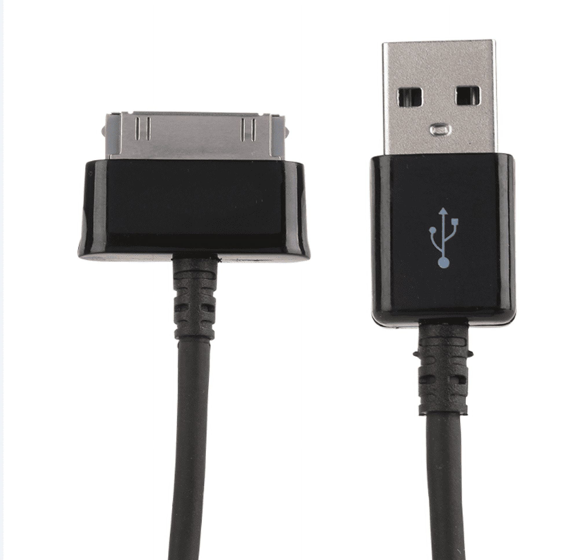 USB Data Cable Charger, EDHITNR Fast Charging Sync USB Cable for Galaxy Tab 2 10.1 P5100 P7500 Tablet, Portable Plug Play Data Transfer Charging Cable for Tablet Devices