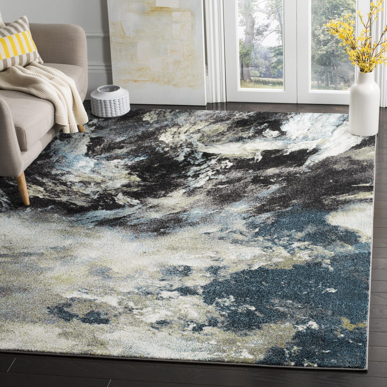Safavieh Glacier Landen Abstract Area Rug