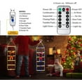 thumbnail image 2 of LINLIN LED Christmas Light, Christmas Decorative Ladder Lights with Santa Claus,USB String Lights With Remote for Window Garden,Wall, Xmas Tree Decor, 2 of 8