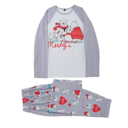 

Ydkzymd Matching Family Pajamas Sets Xmas Reindeer Christmas Pajamas Printed Long Sleeve Jammies Sleepwear
