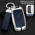 thumbnail image 5 of For land rover B 5 buttons key case freelander  protection cover auto holder shell Zinc alloy+leather Car key case accessories, 5 of 26