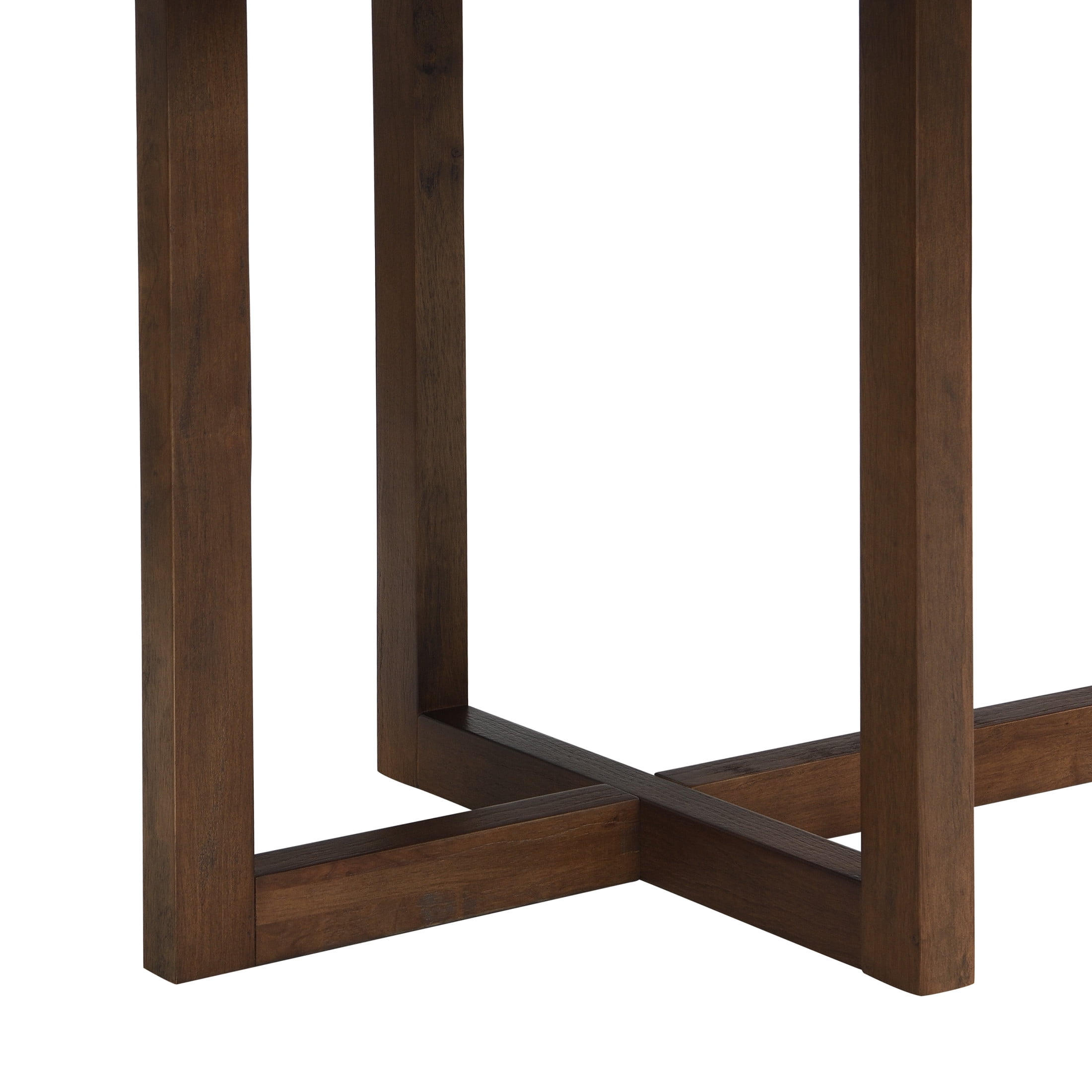 Christopher Knight Home 95" Modern Rectangular Dining Table for 6-8, Solid Wood Frame, Walnut