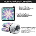 thumbnail image 7 of Tie Dye Pattern Kitchen Oven Mitt and Pot Holder Sets 4 Pcs for Baking, Cooking and Grilling, Heat Resistant Up To 392 °F, 7 of 7