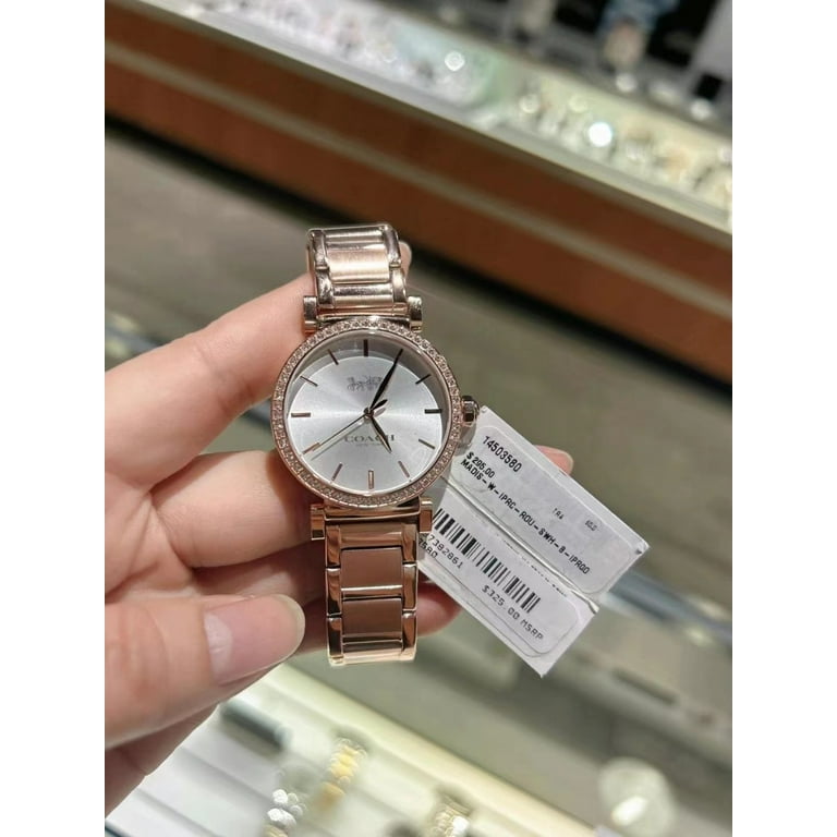 Coach 14503580 Madison Rose Gold Band Watch