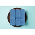 thumbnail image 6 of Utopia Towels 8 Piece Premium Towel Set, 2 Bath, 2 Hand, and 4 Washcloths, 100% Ring Spun Cotton, Highly Absorbent Towels for Bathroom, Sports, and Hotel, Electric Blue, 6 of 9