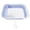 Blue, variant on Rupoun Large Open Top Cat Litter Box Kit with Scoop and Baffle, Collapsible Pet Toilet Pan for Indoor Cats, Easy Clean PP Material, 20.9 inches / 53 cm Length, Blue Color