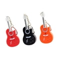 thumbnail image 4 of 3 llaveros pequeños de guitarra, regalo para amantes de música, para retrovisor del coche., 4 of 9