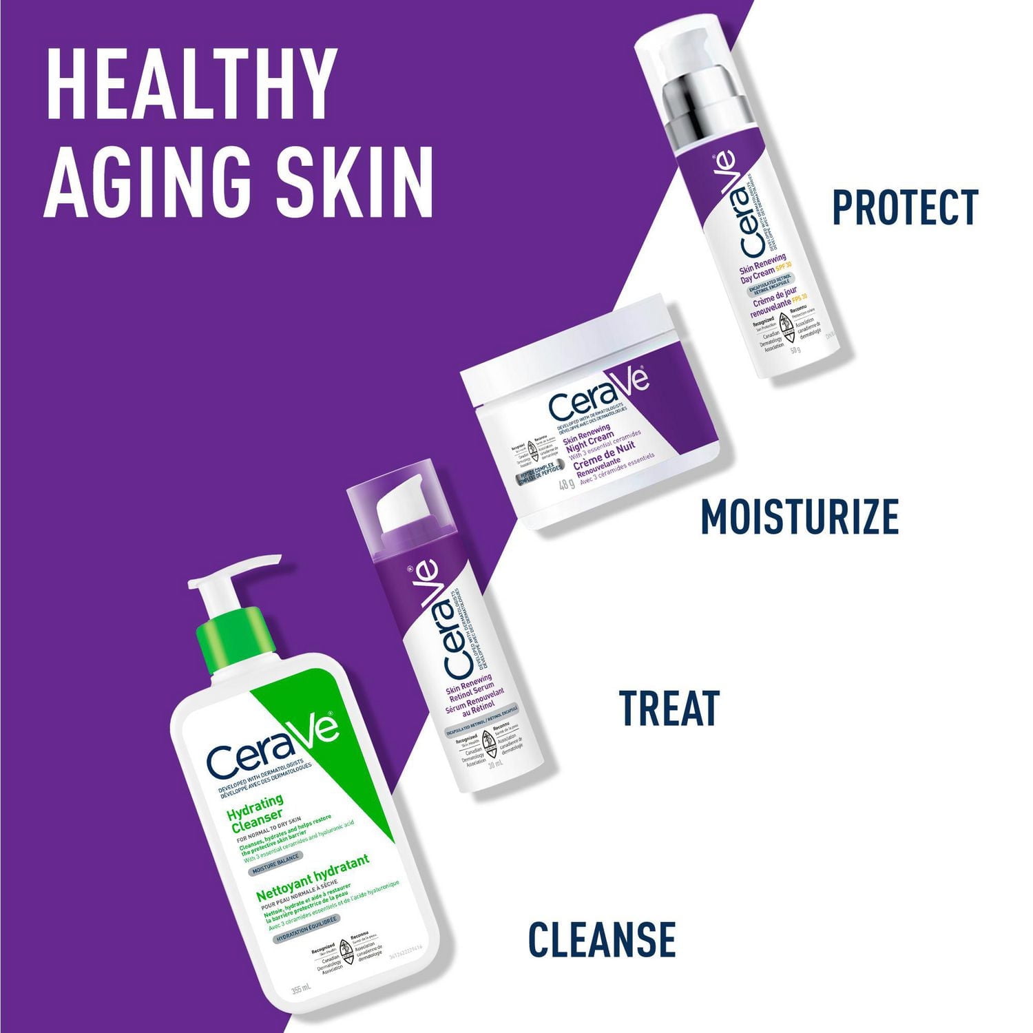 CeraVe Sérum au Rétinol, Sérum Visage Anti-Âge avec Rétinol, Niacinamide et Céramides pour Ridules, 30 ml