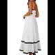 thumbnail image 3 of Vestido Fluido de Verano 2025 para Mujer, Informal, Sin Mangas, con Tirantes Finos y Volantes, para Playa, y Negro, Talla L, 3 of 6