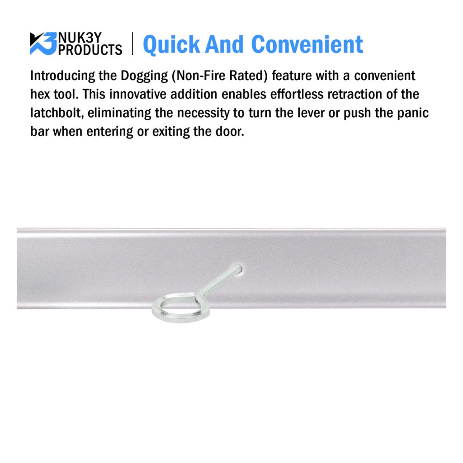 Nuk3y ED-5000 Series Panic Exit Device Grade 1