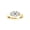 10K Yellow Gold, variant on FINE JEWELRY Sterling Silver Lab-Grown Emerald-shape Diamond Three Stone Engagement Ring (1 3/4 Cttw, D-F Color, VS1 Clarity) Size 9