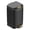 Black, variant on KSSKSS Small Bathroom Step Trash Can with Removable Inner Bucket 4 Gallon/15L Stainless Steel Wide Open Garbage Bin with Soft Close Lid for Bedroom,Bathroom(Titanium Black)