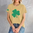 thumbnail image 2 of St Patricks Day Shirt Women Lucky Charms Irish Saint Patricks Day Outfits Patricks Day Gift Green Shirts for Women Short Sleeve Irish Shamrock Printed Shirts Paddy's Day Tee Tops Crew Neck S-3Xl, 2 of 6