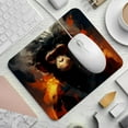 thumbnail image 2 of Monkey Printed Square Desk Mat Gaming Mouse Pad with Non-Slip Rubber Bottom - 8.3x9.8 Inch Office and Gaming Mouse Pad, 2 of 6