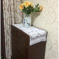 thumbnail image 5 of USTIDE 2pcs 100% Cotton Crochet Lace Rectangular Table Runner Ecru Dresser Scarf Doilies White 11 Inch X23 Inch, 5 of 5