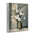 thumbnail image 4 of Stupell Industries Neutral Floral Vase Botanical & Floral Painting Gray Framed Art Print Wall Art, 16 x 20, 4 of 10
