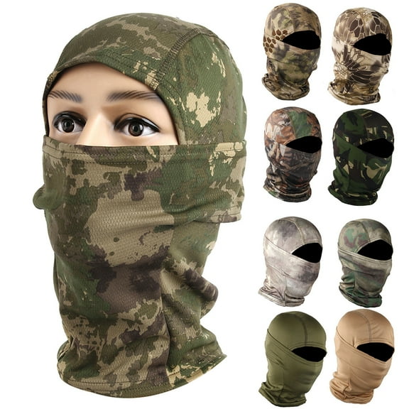 Cheers.US Face Mask, Windproof Head Mask Neck Gaiter Hot Weather Outdoor Sport Sweat Headband Shield Men Women Scarf Hat Cap Motorcycle Sun UV Protection