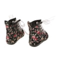 thumbnail image 3 of Botas Negras con Cordones Florales, Accesorios para Zapatos para Niña de 18 Pulgadas, Muñeca Baoblaze Zapatos de muñecas, 3 of 8