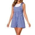 thumbnail image 1 of Liquidation d'Été! Pantalons Grande Taille pour Femmes, Pantalons d'Été pour Femmes, Mode Décontractée Imprimé Couleur Bandage Sans Manches Combinaison, 1 of 5