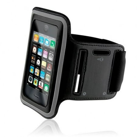 Alcatel One Touch Model P310a Armband Sports Gym Workout Cover Case Running Arm Strap Band D9J for Alcatel A382G - iPod Touch 5, iPhone SE 5S 5C 5 - HTC G2, Arrive, Rhyme, Radar, Wildfire, One V, Nexus One, CDMA Wildfire ()