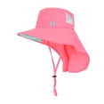 thumbnail image 3 of JAJAHO Outdoor Kids Sun Hat With Neck Flap UPF 50+ Quick Dry Adjustable Beach Hats For Boys Girls Travel Fishing Headwear, 3 of 3