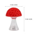 thumbnail image 2 of RUNROTOO Decorative Lamps Mushroom Shape Multi Color PP 1Pack, 2 of 8