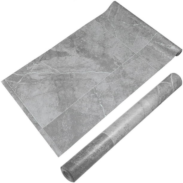 Durable Vinyl Floor Tile Easy to Maintain for Home Grey PVC 200.00X54.00X0.40CM 1Pcs