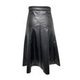 thumbnail image 4 of Pntutb Fashion Women High Waist Casual Skirts Ladies Solid Leather Skirts, 4 of 4