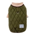 thumbnail image 3 of Ropa de invierno para perros, chaleco cálido con cremallera y chaqueta con jersey para perros pequeños y medianos, pug, chihuahua, bulldog francés, clima frío, 3 of 5