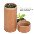 thumbnail image 3 of Herwey Tea Jar,  Tea Storage Box,Portable Bamboo Tea Jar Storage Holder Container Box, 3 of 7