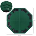 thumbnail image 4 of 48"/120cm Blackjack Poker Game Table Top Folding 8 Player Fit Various Desktop, 4 of 7