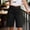 Black women high waisted bermuda pants a1, variant on Womens High Waisted Bermuda Pants with Pockets Solid Regular Fit Shorts Casual Loose Summer Beach Work Lounge Trousers, White S