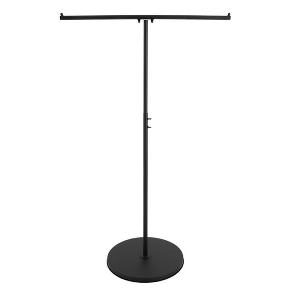 Adjustable Clothing Display Rack with Round Base, 4  Wheels, and Practical Design for Clothing Stores and Showrooms