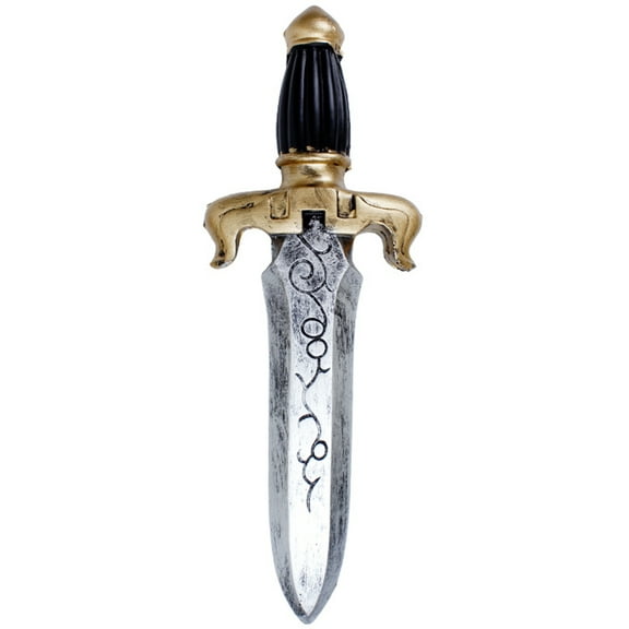 Medieval Ornate Enscribed Dagger Toy Costume Accessory
