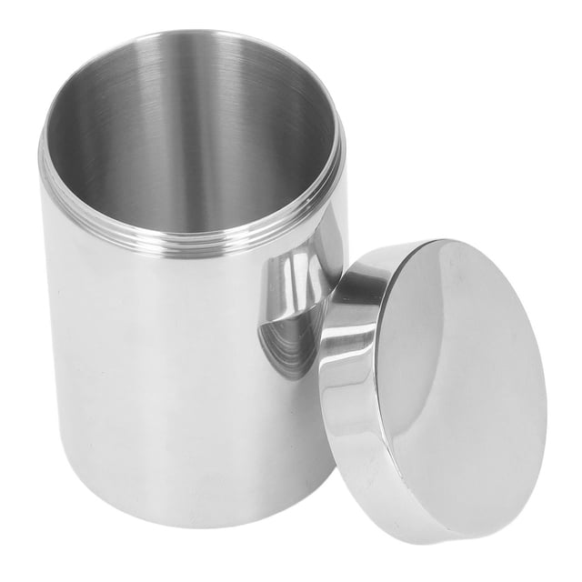 Lata De Té, Lata De Sellado De Té Resistente Y Versátil De Acero Inoxidable 304 Con Borde Liso Redondo Para Restaurante