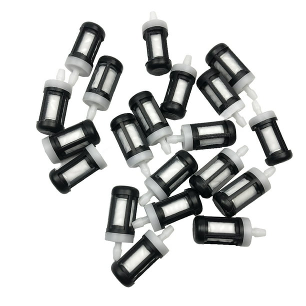 Filtros de combustible de motosierra Filtro de plástico Herramienta de jardinería Sierras de cadena Accesorios Reemplazo de piezas Reemplazo para Zama ZF-1 / ZF1 20 Piezas Sweethay TO001288-00