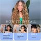 thumbnail image 3 of Cabello trenzado humano OKAABAY Deep Wave, 20 cm, 5 paquetes de 150 g, 3 of 6