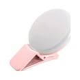 thumbnail image 2 of Giunmcul 50% Off Clear Selfie for Phone with 3 Temperatures LED Cell Phone Laptop Photography Lighting Clip Rechargeable, 2 of 5