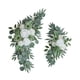 thumbnail image 3 of Juego de 2 guirnaldas de flores artificiales para boda, arco de flores artificiales rústico colgante Estilo C, 3 of 9