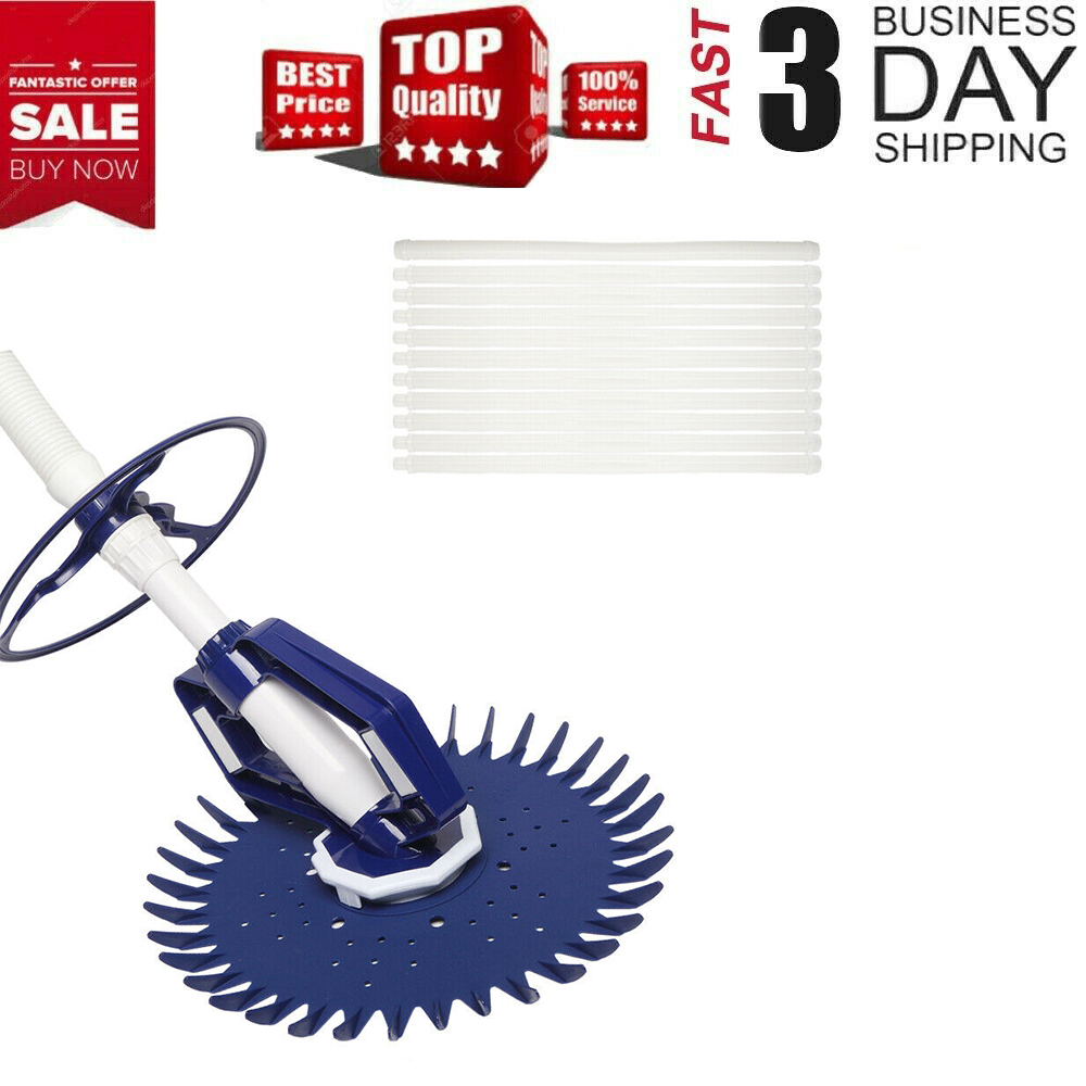 Suction Pool Cleaner, Automatic Vacuum Swimming Pool Creepy Crawler